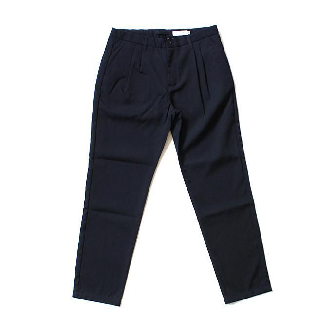 109340871 STILL BY HAND / 2タックウールパンツ PT0664 ネイビー<img class='new_mark_img2' src='//img.shop-pro.jp/img/new/icons47.gif' style='border:none;display:inline;margin:0px;padding:0px;width:auto;' /> 01