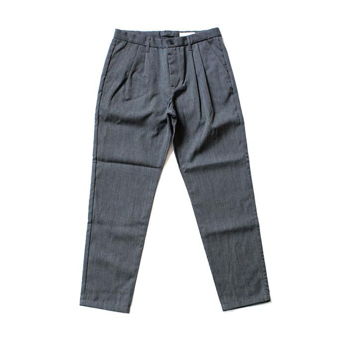 109341186 STILL BY HAND / 2タックウールパンツ PT0664 チャコールグレー<img class='new_mark_img2' src='//img.shop-pro.jp/img/new/icons47.gif' style='border:none;display:inline;margin:0px;padding:0px;width:auto;' /> 01