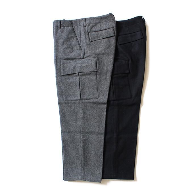 109478423 STILL BY HAND / ウールメルトン カーゴパンツ PT0564 全2色<img class='new_mark_img2' src='//img.shop-pro.jp/img/new/icons47.gif' style='border:none;display:inline;margin:0px;padding:0px;width:auto;' /> 01