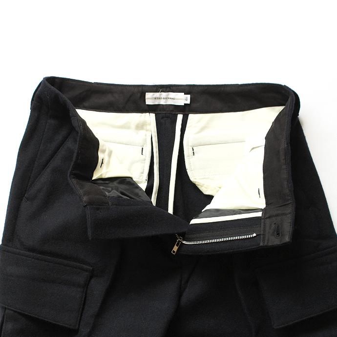 109478423 STILL BY HAND / ウールメルトン カーゴパンツ PT0564 全2色<img class='new_mark_img2' src='//img.shop-pro.jp/img/new/icons47.gif' style='border:none;display:inline;margin:0px;padding:0px;width:auto;' /> 02