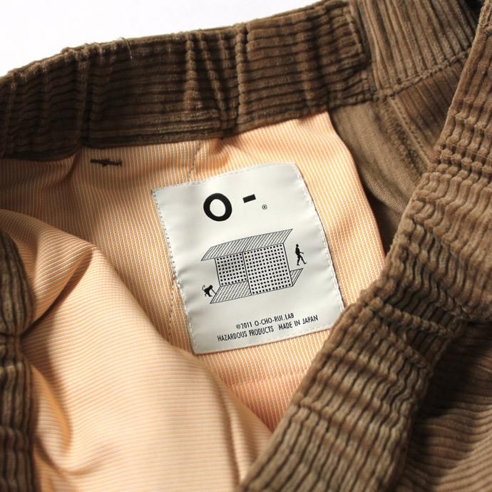 O- O-(オー)/ EASY CORDS コーデュロイ イージーパンツ ベージュ<img class='new_mark_img2' src='//img.shop-pro.jp/img/new/icons47.gif' style='border:none;display:inline;margin:0px;padding:0px;width:auto;' /> 02