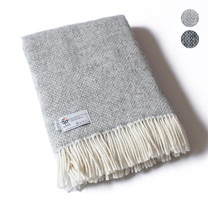 109675994 BARKER TEXTILES / ウールブランケット MINA 全2色 01