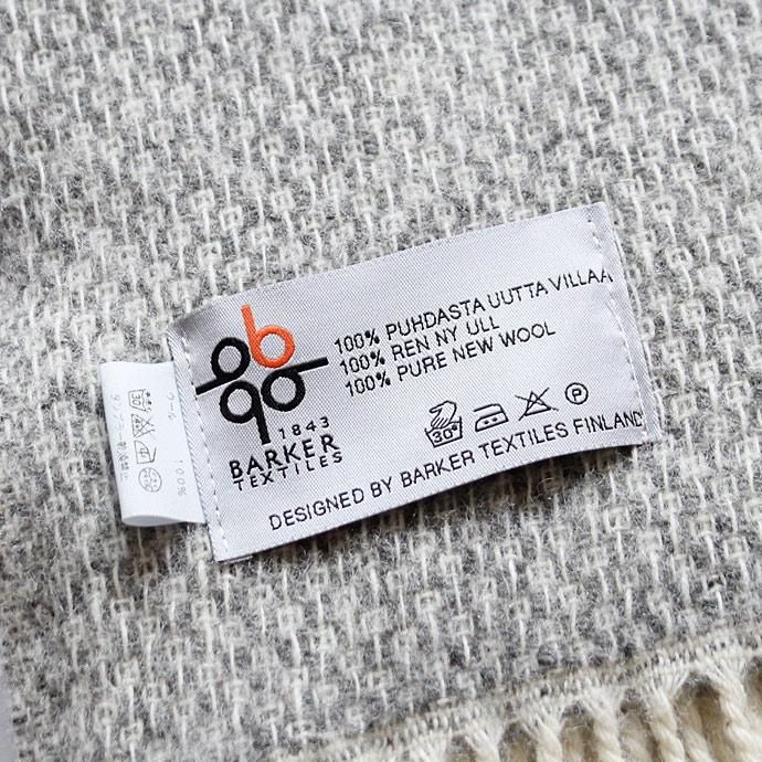 109675994 BARKER TEXTILES / ウールブランケット MINA 全2色 02
