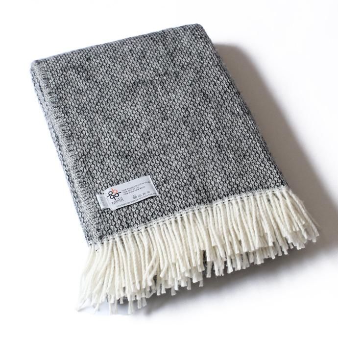 109675994 BARKER TEXTILES / ウールブランケット MINA 全2色 02