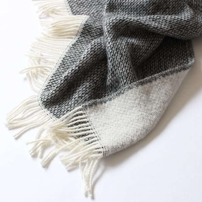109675994 BARKER TEXTILES / ウールブランケット MINA 全2色 02