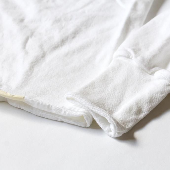 Hexico Hexico / Deformer Tee Ex. 2 Hanes LS リメイクロングスリーブTシャツ - ホワイト 02