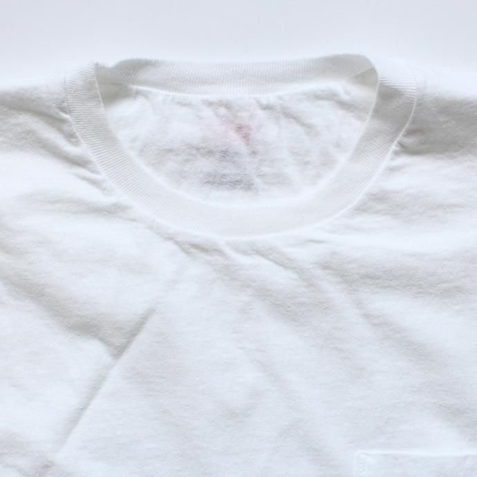 Hexico Hexico / Deformer Tee Ex. 2 Hanes LS リメイクロングスリーブTシャツ - ホワイト 02