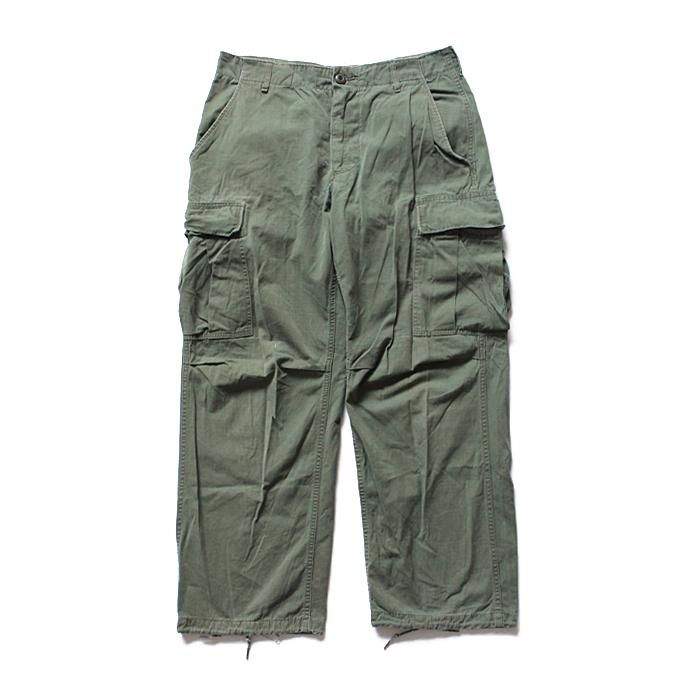 happening U.S. ARMY / 60s ジャングルファティーグパンツ リップストップ S-R<img class='new_mark_img2' src='//img.shop-pro.jp/img/new/icons47.gif' style='border:none;display:inline;margin:0px;padding:0px;width:auto;' /> 01