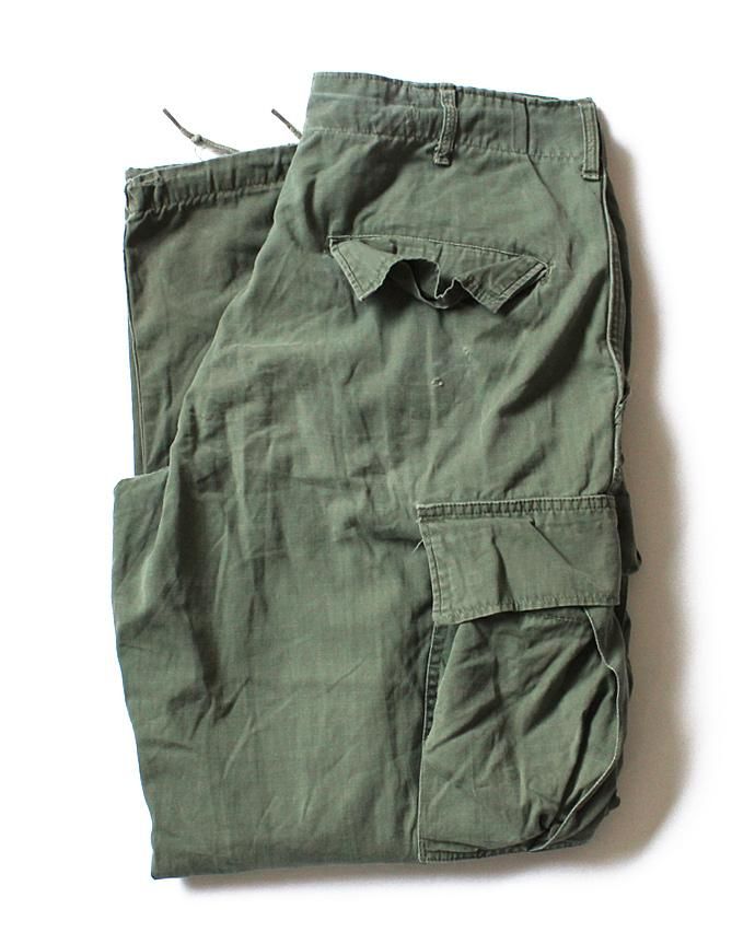 happening U.S. ARMY / 60s ジャングルファティーグパンツ リップストップ S-R<img class='new_mark_img2' src='//img.shop-pro.jp/img/new/icons47.gif' style='border:none;display:inline;margin:0px;padding:0px;width:auto;' /> 02