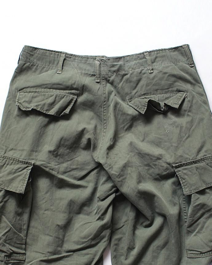 happening U.S. ARMY / 60s ジャングルファティーグパンツ リップストップ S-R<img class='new_mark_img2' src='//img.shop-pro.jp/img/new/icons47.gif' style='border:none;display:inline;margin:0px;padding:0px;width:auto;' /> 02