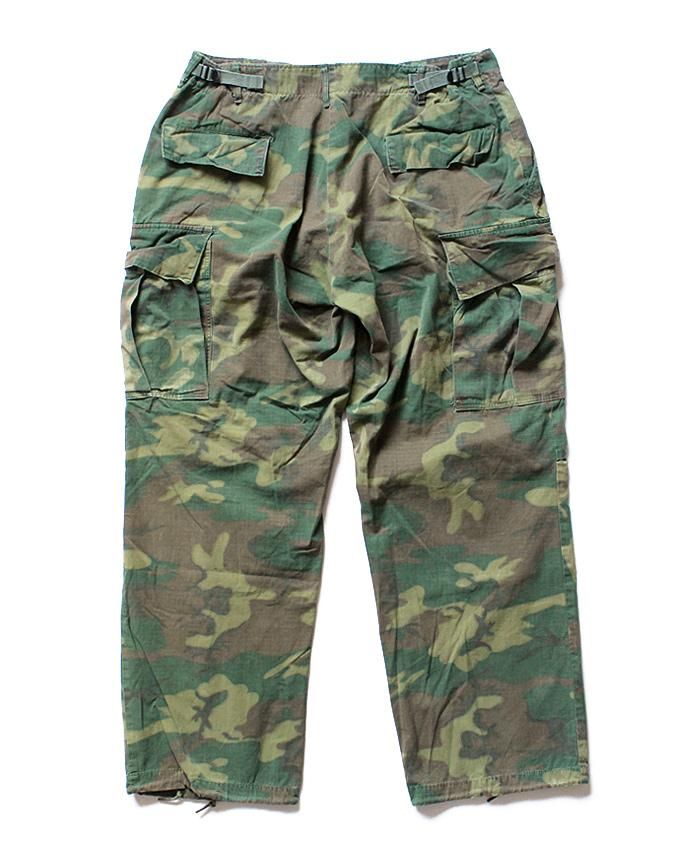 happening U.S. ARMY / 60s リーフカモ ジャングルファティーグパンツ リップストップ 02
