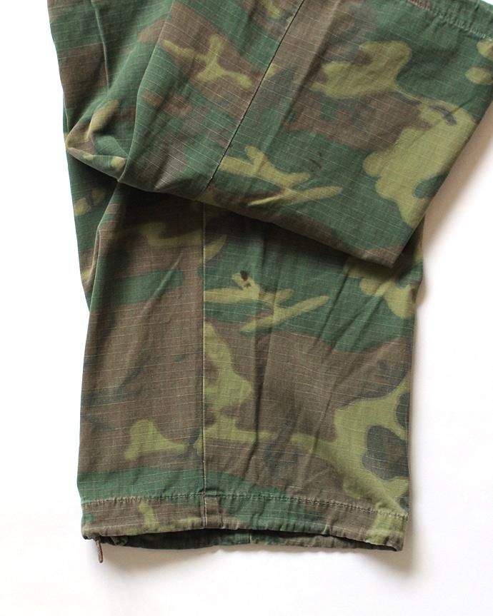 happening U.S. ARMY / 60s リーフカモ ジャングルファティーグパンツ リップストップ 02