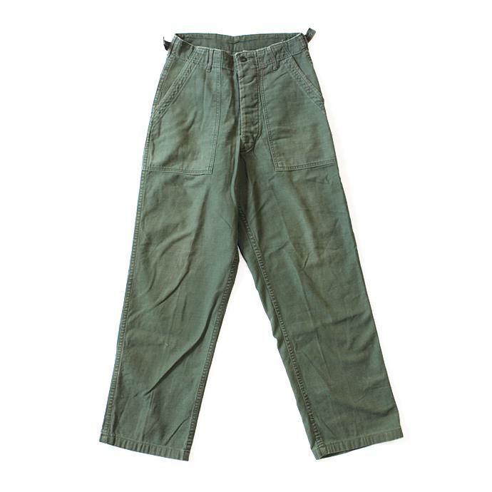 110341553 U.S. ARMY / 60s Utility Pants ユーティリティーパンツ タブ付き S 01
