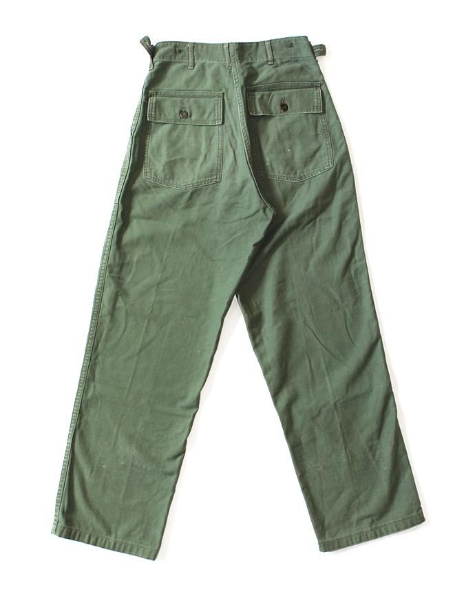 110341553 U.S. ARMY / 60s Utility Pants ユーティリティーパンツ タブ付き S 02