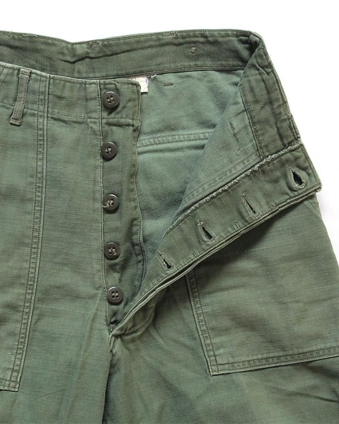 110341553 U.S. ARMY / 60s Utility Pants ユーティリティーパンツ タブ付き S 02