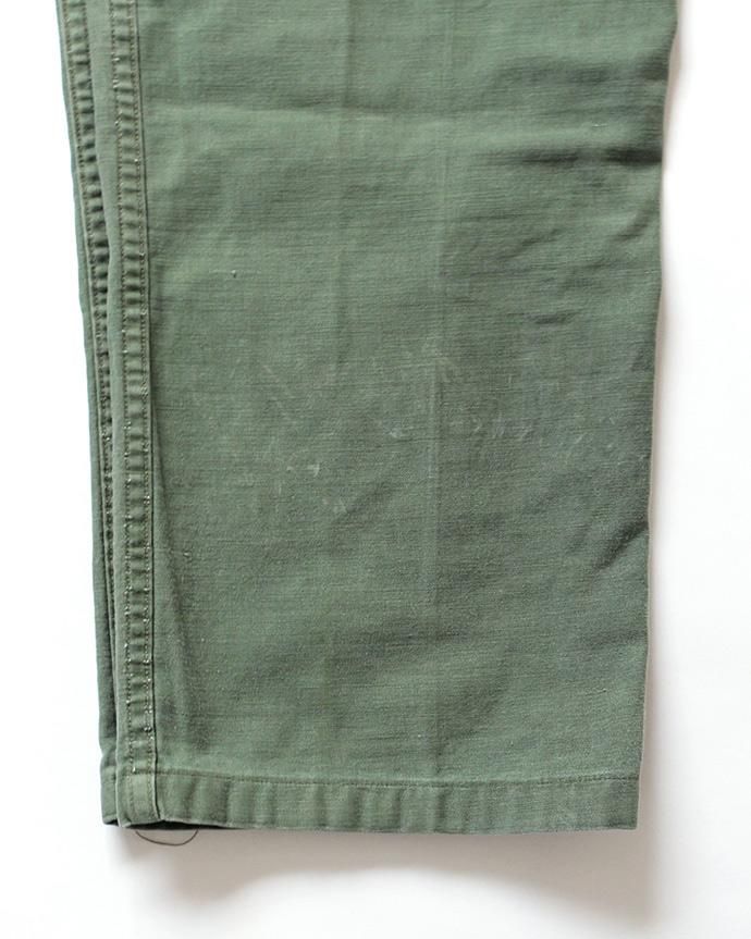 110341553 U.S. ARMY / 60s Utility Pants ユーティリティーパンツ タブ付き S 02