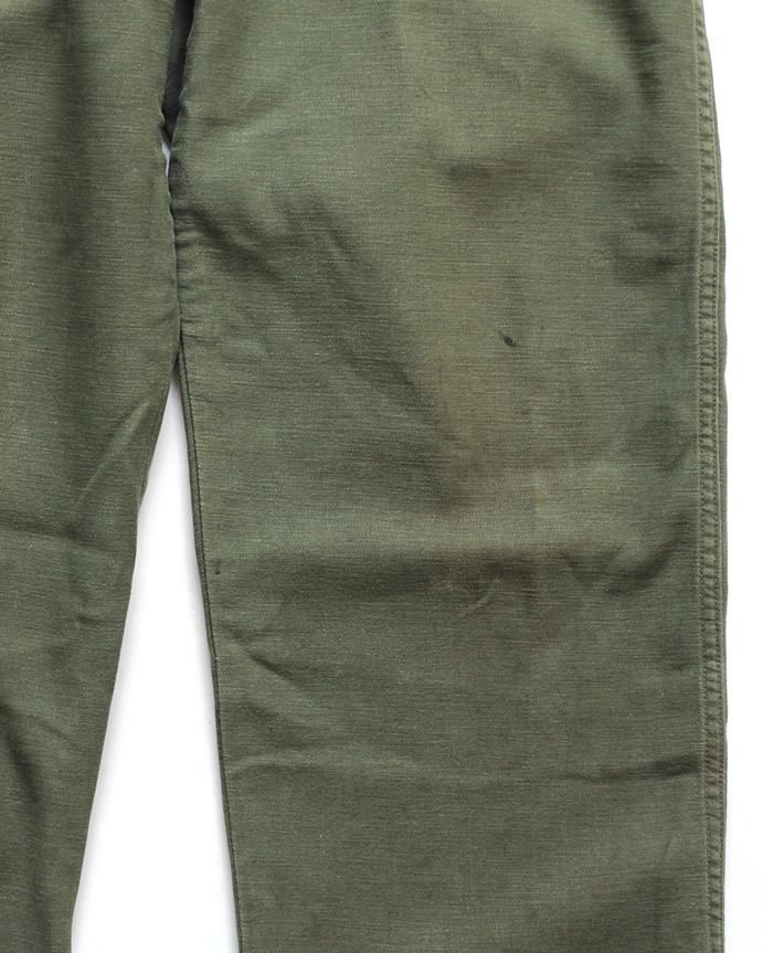 110413464 U.S. ARMY / 70s Utility Pants ユーティリティーパンツ 27x31 カットオフ 02