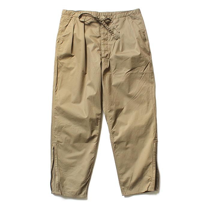 blurhms blurhms / Both Side Zipper Wide Pants BHS-F17009 - Greybeige 01