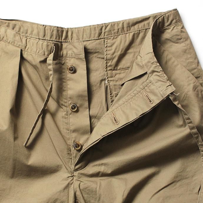 blurhms blurhms / Both Side Zipper Wide Pants BHS-F17009 - Greybeige 02