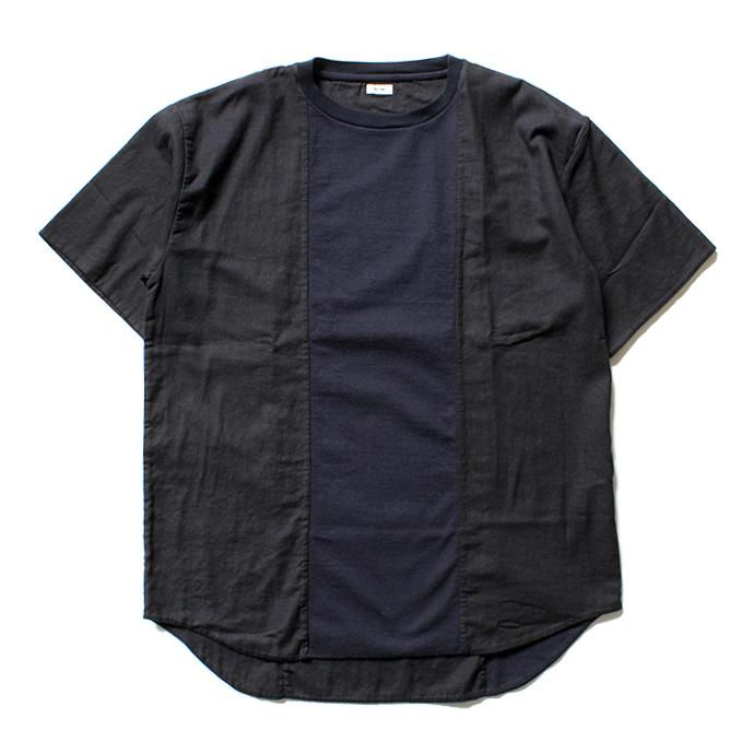blurhms blurhms / Switch Over Tee BHS-CF17101 - Navy<img class='new_mark_img2' src='//img.shop-pro.jp/img/new/icons47.gif' style='border:none;display:inline;margin:0px;padding:0px;width:auto;' /> 01