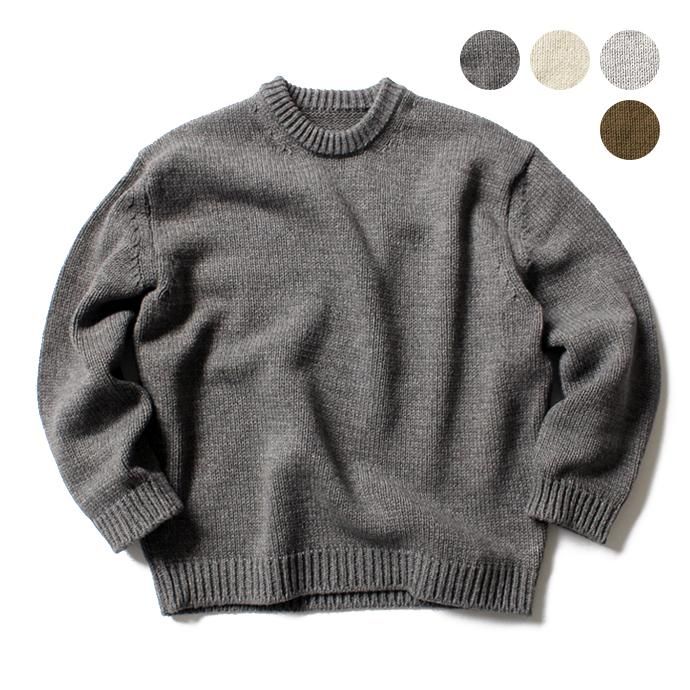 113293074 crepuscule / Lowgage L/S コットンローゲージ クルーネックニット 1701-001 全4色<img class='new_mark_img2' src='//img.shop-pro.jp/img/new/icons47.gif' style='border:none;display:inline;margin:0px;padding:0px;width:auto;' /> 01