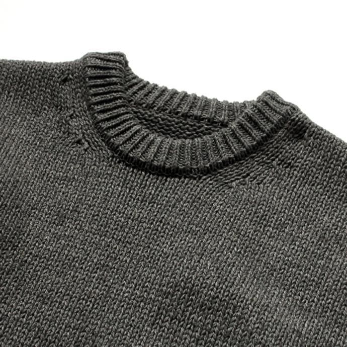 113293074 crepuscule / Lowgage L/S コットンローゲージ クルーネックニット 1701-001 全4色<img class='new_mark_img2' src='//img.shop-pro.jp/img/new/icons47.gif' style='border:none;display:inline;margin:0px;padding:0px;width:auto;' /> 02