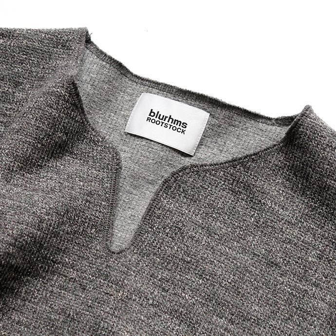blurhms blurhms ROOTSTOCK / Rough & Smooth Thermal Loose Fit Over-neck BHS-RKSS17018 - H.Charcoal<img class='new_mark_img2' src='//img.shop-pro.jp/img/new/icons47.gif' style='border:none;display:inline;margin:0px;padding:0px;width:auto;' /> 02
