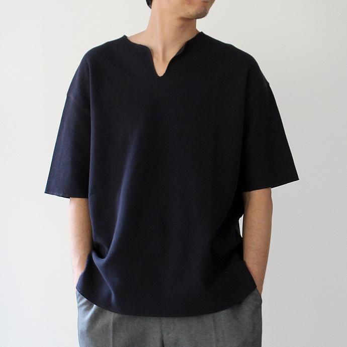 blurhms blurhms ROOTSTOCK / Rough & Smooth Thermal Loose Fit Over-neck BHS-RKSS17018 - H.Charcoal<img class='new_mark_img2' src='//img.shop-pro.jp/img/new/icons47.gif' style='border:none;display:inline;margin:0px;padding:0px;width:auto;' /> 02
