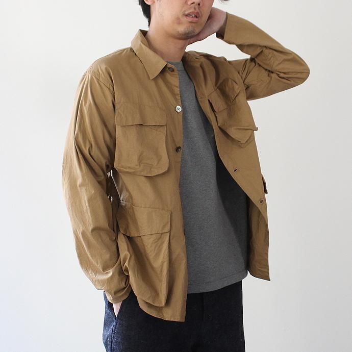 blurhms blurhms / Two-Ply Bush Shirt Jacket BHS-F17001 02