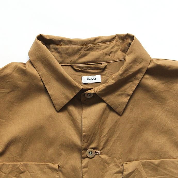 blurhms blurhms / Two-Ply Bush Shirt Jacket BHS-F17001 02