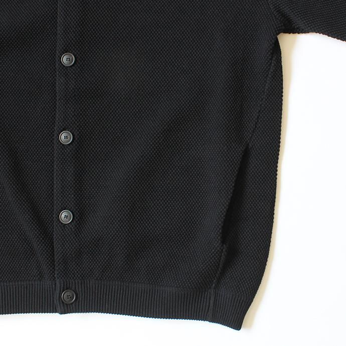 crepuscule crepuscule / Moss Stitch Cardigan 鹿の子編みニットカーディガン 1701-002 全4色 02