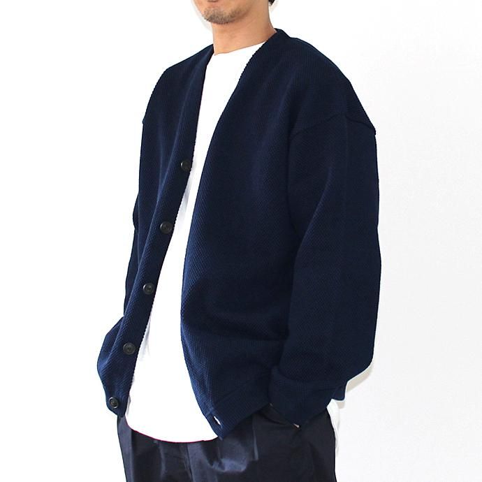 crepuscule crepuscule / Moss Stitch Cardigan 鹿の子編みニットカーディガン 1701-002 全4色 02