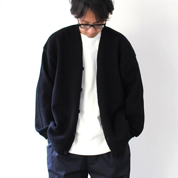crepuscule crepuscule / Moss Stitch Cardigan 鹿の子編みニットカーディガン 1701-002 全4色 02