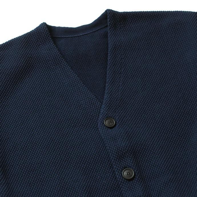 crepuscule crepuscule / Moss Stitch Cardigan 鹿の子編みニットカーディガン 1701-002 全4色 02