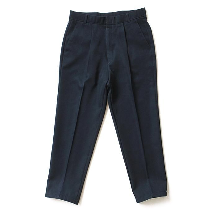 Hexico Deformer 1-Tuck Pants - Ex. Action Slacks リメイクスラックス - Navy 32<img class='new_mark_img2' src='//img.shop-pro.jp/img/new/icons47.gif' style='border:none;display:inline;margin:0px;padding:0px;width:auto;' /> 01