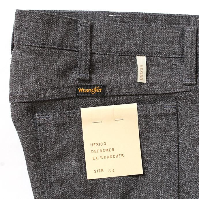Hexico Deformer Pants - Ex. Wrangler リメイクパンツ - Heather Brown 34<img class='new_mark_img2' src='//img.shop-pro.jp/img/new/icons47.gif' style='border:none;display:inline;margin:0px;padding:0px;width:auto;' /> 02