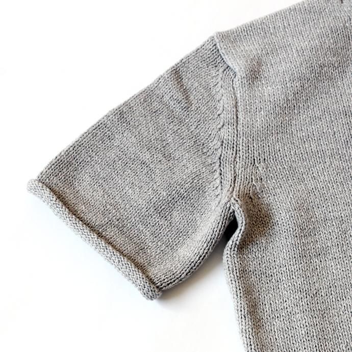 crepuscule crepuscule / Lowgage S/S コットンローゲージ クルーネックショートスリーブニット 1701-007 全4色 02