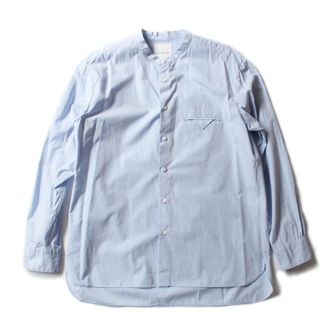 STILL BY HAND リラックスフィット バンドカラーシャツ SH1171 - 全2色 02