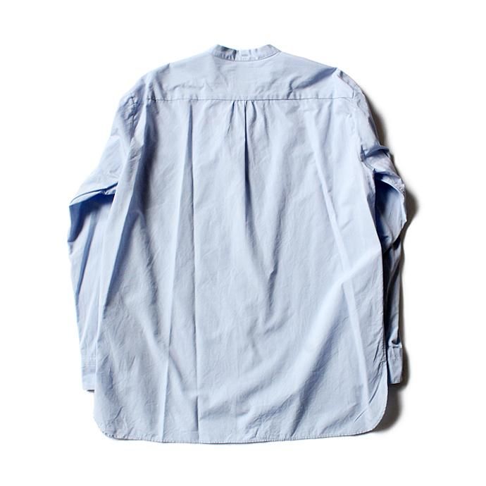 STILL BY HAND リラックスフィット バンドカラーシャツ SH1171 - 全2色 02