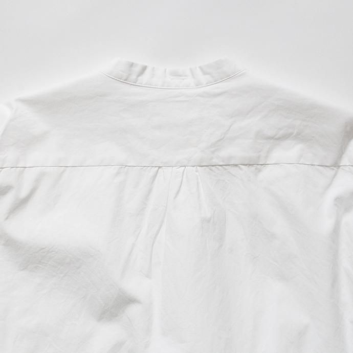 STILL BY HAND リラックスフィット バンドカラーシャツ SH1171 - 全2色 02