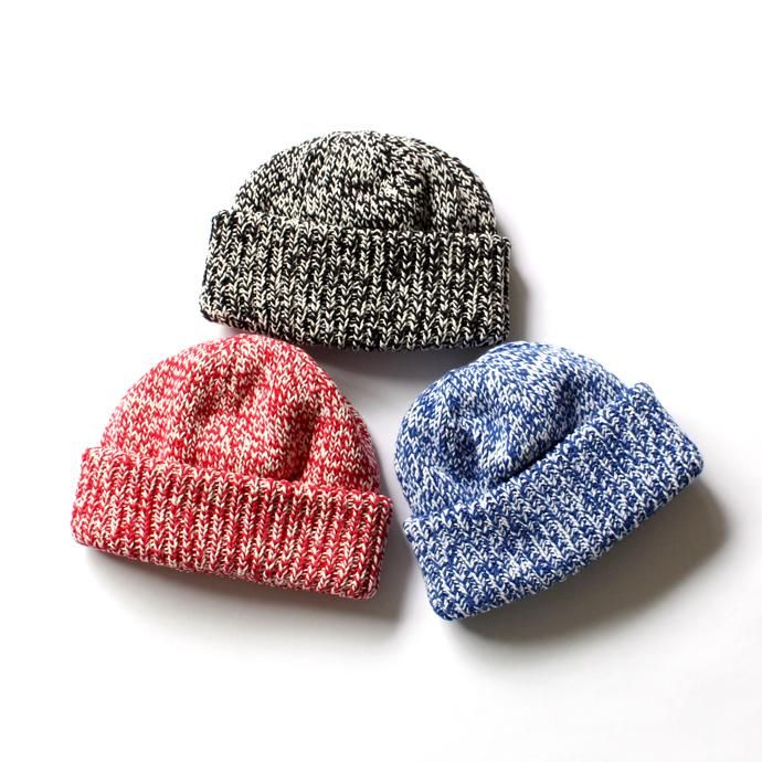 crepuscule crepuscule / Knit Cap ニットキャップ Mix 1701-017 - 全3色 01