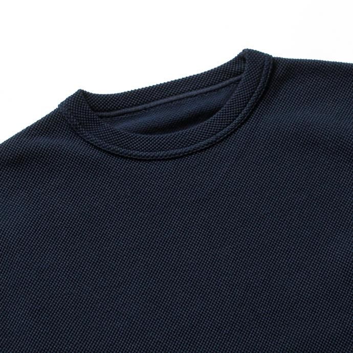 crepuscule crepuscule / Highgage Moss Stitch S/S Cutsew 1701-011 - Navy ハイゲージ鹿の子ショートスリーブニット ネイビー<img class='new_mark_img2' src='//img.shop-pro.jp/img/new/icons47.gif' style='border:none;display:inline;margin:0px;padding:0px;width:auto;' /> 02