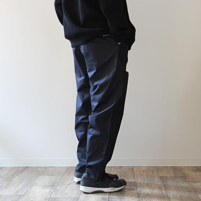 blurhms blurhms / Both Side Zipper Wide Pants BHS-F17009 - Navy 02
