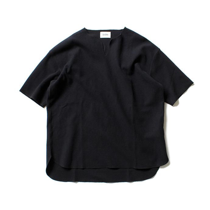 blurhms blurhms ROOTSTOCK / Rough & Smooth Thermal Loose Fit Over-neck BHS-RKSS17018 - Navy<img class='new_mark_img2' src='//img.shop-pro.jp/img/new/icons47.gif' style='border:none;display:inline;margin:0px;padding:0px;width:auto;' /> 01