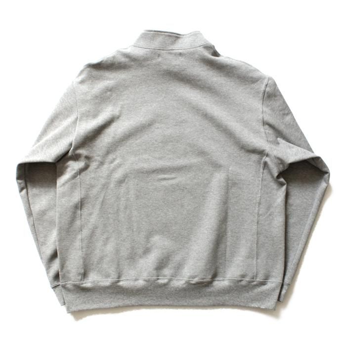 116071640 THEE(シー)/ Hi Neck Sweat ハイネック度詰め鹿の子編みスウェット - Grey KU-CS-02<img class='new_mark_img2' src='//img.shop-pro.jp/img/new/icons47.gif' style='border:none;display:inline;margin:0px;padding:0px;width:auto;' /> 02