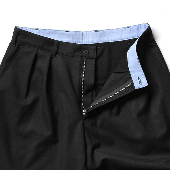 CEASTERS CEASTERS ケステル / Summer Wool 2 Pleats Trousers - Dark Grey M684<img class='new_mark_img2' src='//img.shop-pro.jp/img/new/icons47.gif' style='border:none;display:inline;margin:0px;padding:0px;width:auto;' /> 02