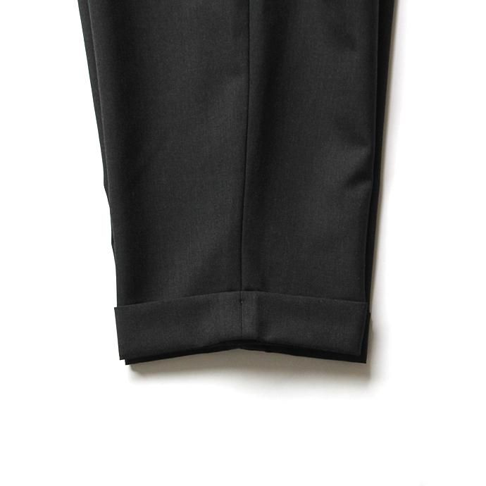 CEASTERS CEASTERS ケステル / Summer Wool 2 Pleats Trousers - Dark Grey M684<img class='new_mark_img2' src='//img.shop-pro.jp/img/new/icons47.gif' style='border:none;display:inline;margin:0px;padding:0px;width:auto;' /> 02
