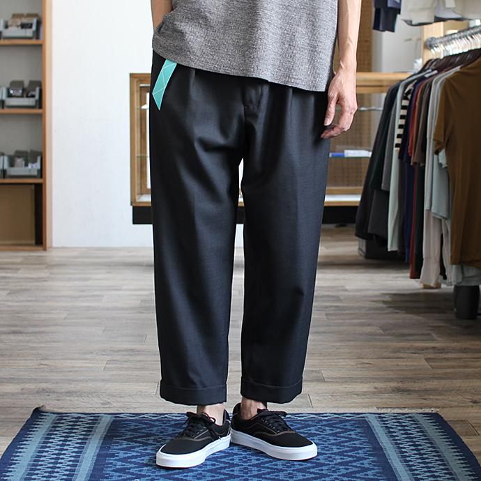 CEASTERS CEASTERS ケステル / Summer Wool 2 Pleats Trousers - Dark Grey M684<img class='new_mark_img2' src='//img.shop-pro.jp/img/new/icons47.gif' style='border:none;display:inline;margin:0px;padding:0px;width:auto;' /> 02