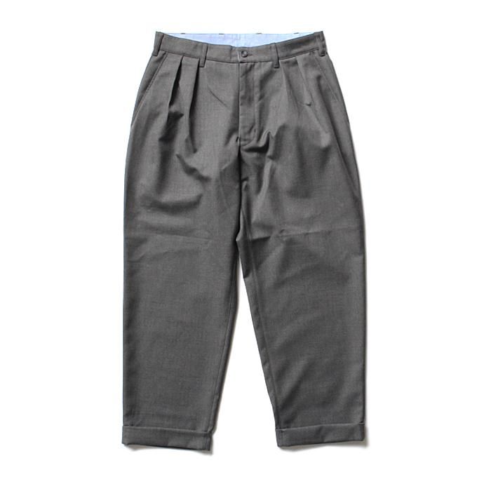 CEASTERS CEASTERS ケステル / Summer Wool 2 Pleats Trousers - Light Grey M658<img class='new_mark_img2' src='//img.shop-pro.jp/img/new/icons47.gif' style='border:none;display:inline;margin:0px;padding:0px;width:auto;' /> 01