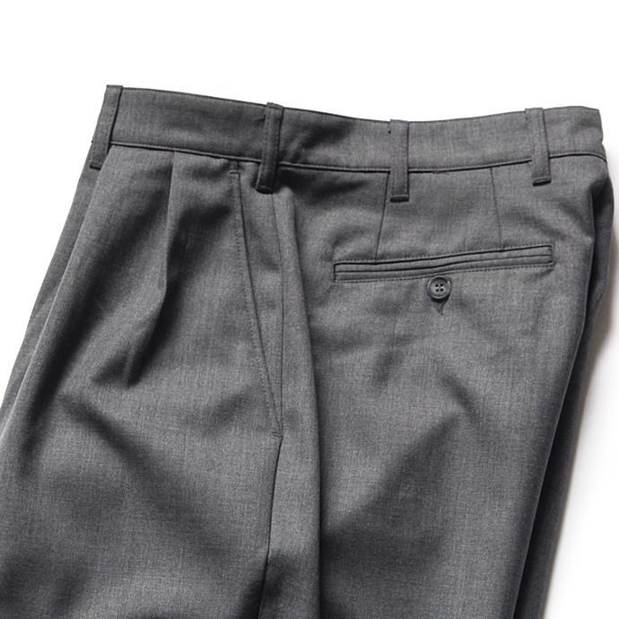 CEASTERS CEASTERS ケステル / Summer Wool 2 Pleats Trousers - Light Grey M658<img class='new_mark_img2' src='//img.shop-pro.jp/img/new/icons47.gif' style='border:none;display:inline;margin:0px;padding:0px;width:auto;' /> 02
